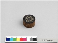 藏品(鑲銀木耳飾)的圖片